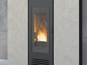 stufa a pellet maiolica gianna 13 kw eva calor – Rizzello Gas Store