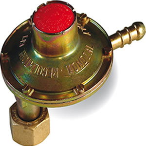 regolatore di bassa pressione gpl 1 kg/ora fisso con attacco verticale  (90°) – Rizzello Gas Store